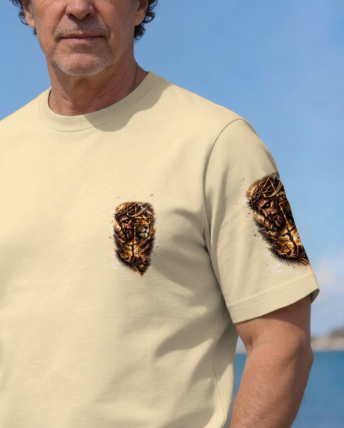 He Died For Me So I Live For Him Men's All Over Print Shirt - Typq1703261