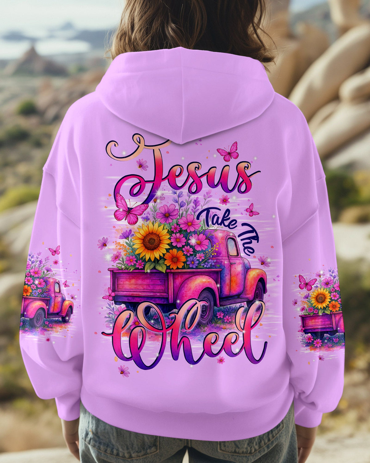 Jesus Take The Wheel Women's All Over Print Shirt - Typq1806253