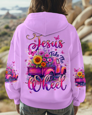 Jesus Take The Wheel Women's All Over Print Shirt - Typq1806253
