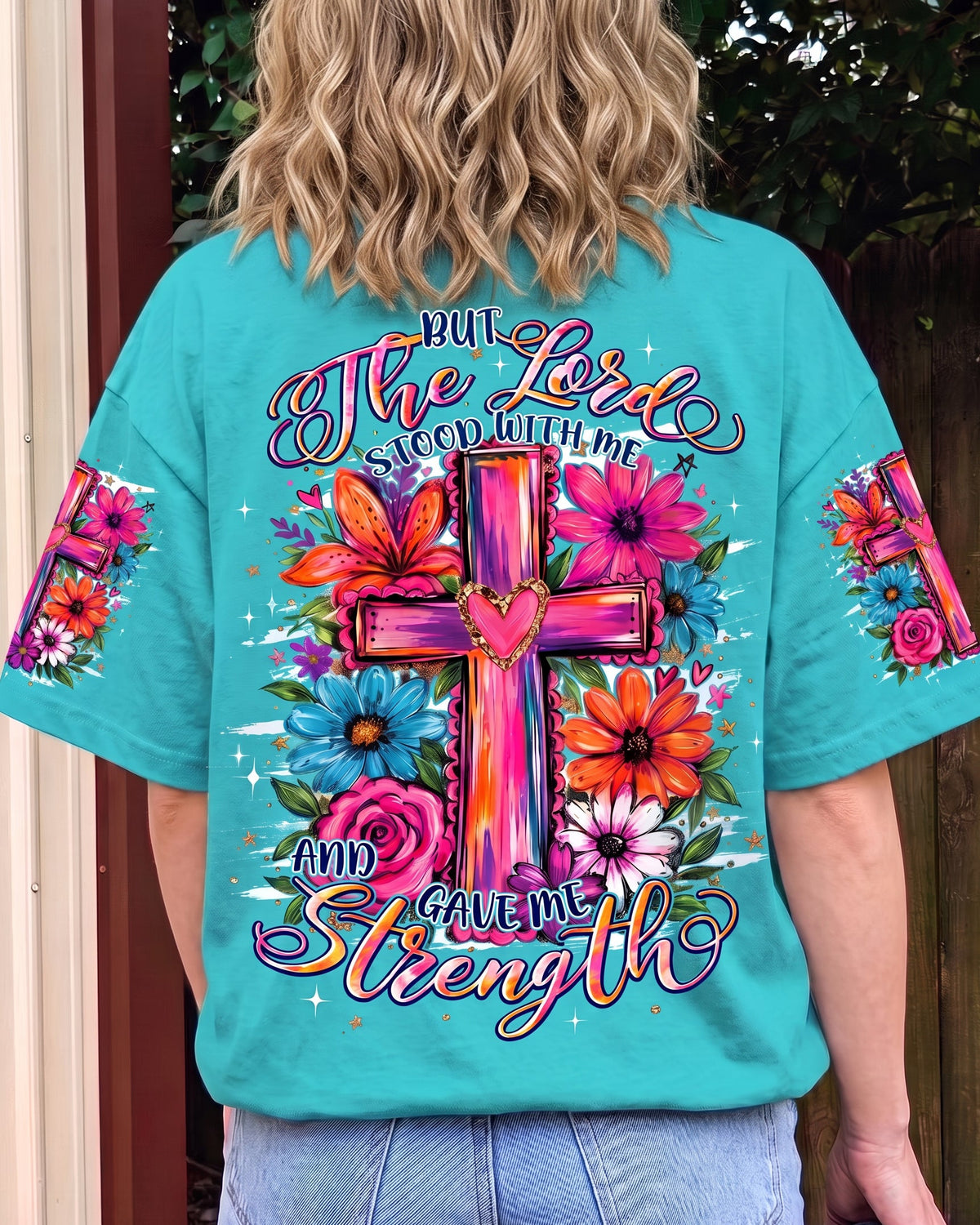 Lord Stood With Me Women's All Over Print Shirt - Typq2007262