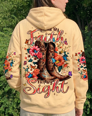 Walk By Faith Not By Sight Women's All Over Print Shirt - Typq2406262
