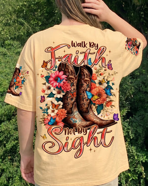 Walk By Faith Not By Sight Women's All Over Print Shirt - Typq2406262