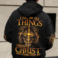I Can Do All Things Lion Men's All Over Print Shirt - Typq2410251