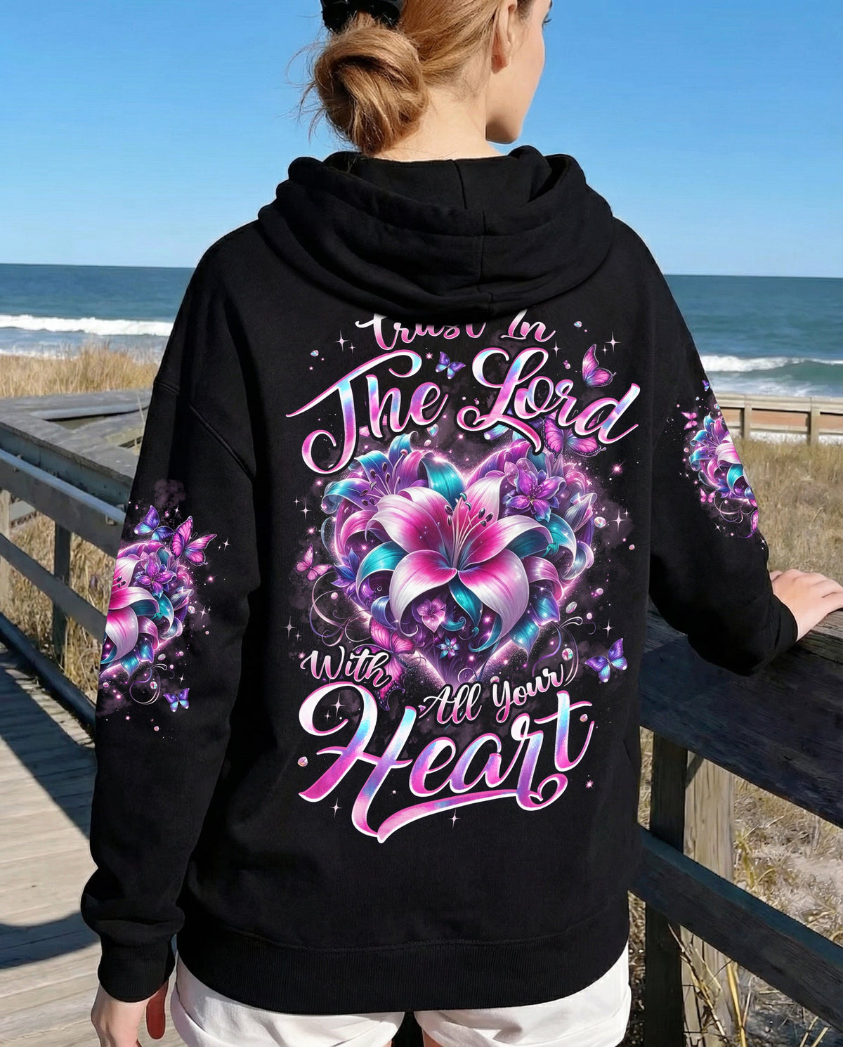 Trust In The Lord With All Your Heart Women's All Over Print Shirt - Typq2802261