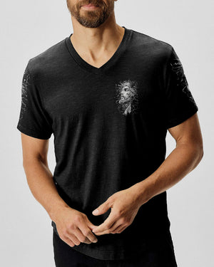 It Is God Who Arms Me With Strength Men's All Over Print Shirt  - Tlhn3003261
