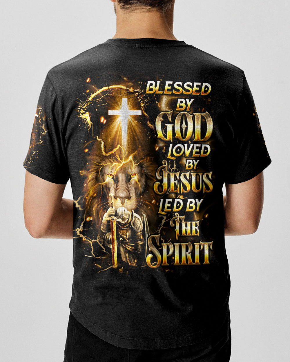 Led By The Spirit Men's All Over Print Shirt - Tyqy2502263