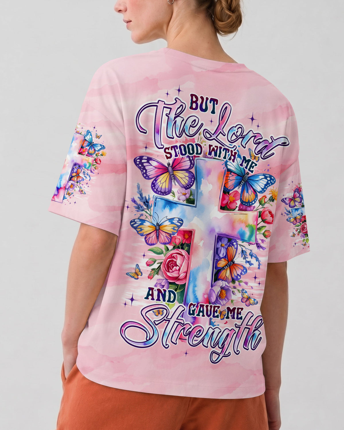 Lord Stood With Me Women's All Over Print Shirt - Typq0307261
