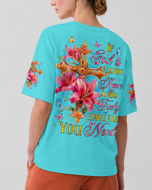 If God Is All You Have Cross Women's All Over Print Shirt - Tyqy0408262