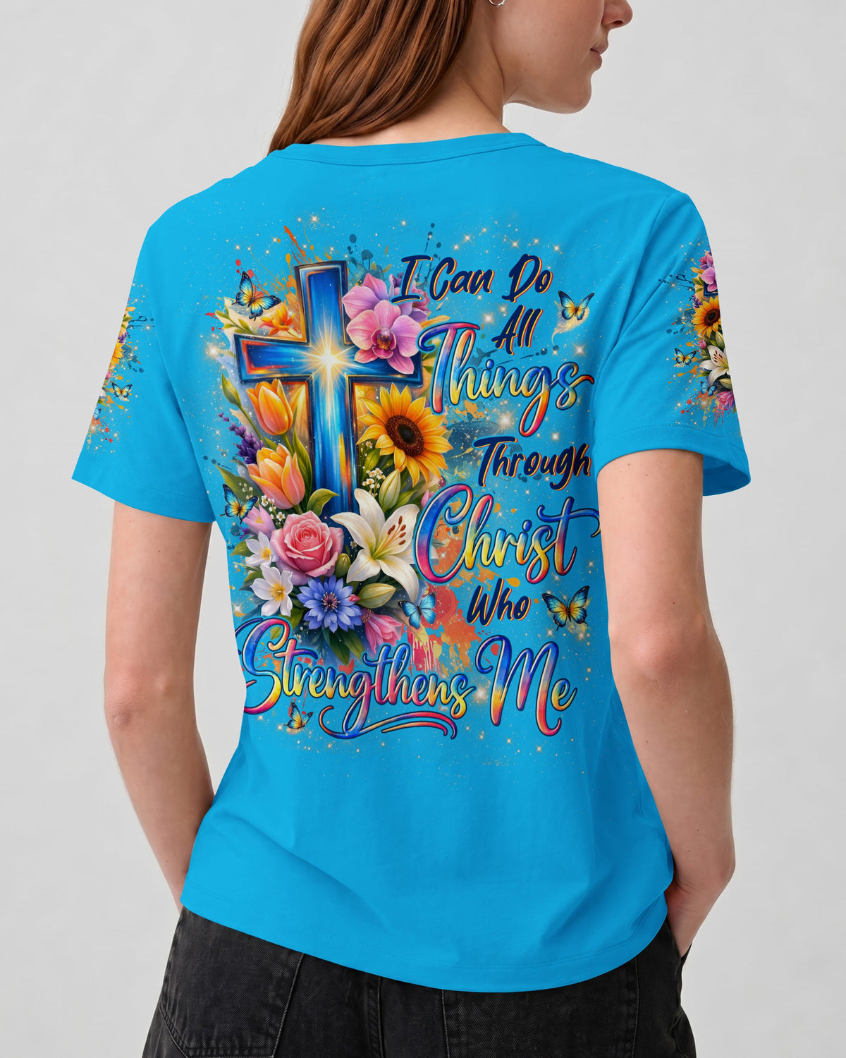 I Can Do All Things Women's All Over Print Shirt - Tyln3007263