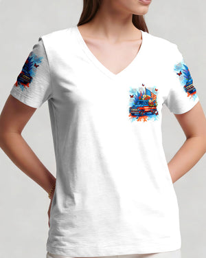 Jesus Take The Wheel Women's All Over Print Shirt - Tyln2603262