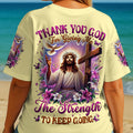 Thank You God Women's All Over Print Shirt - Tytm1604252