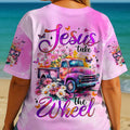 Jesus Take The Wheel Women's All Over Print Shirt - Tytm1904251