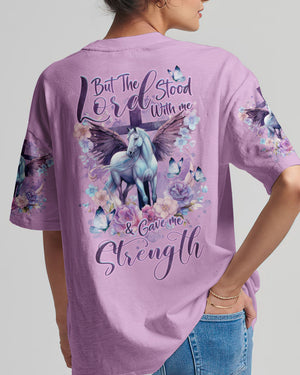 But The Lord Stood With Me Horse Women's All Over Print Shirt - Tlnz1310231