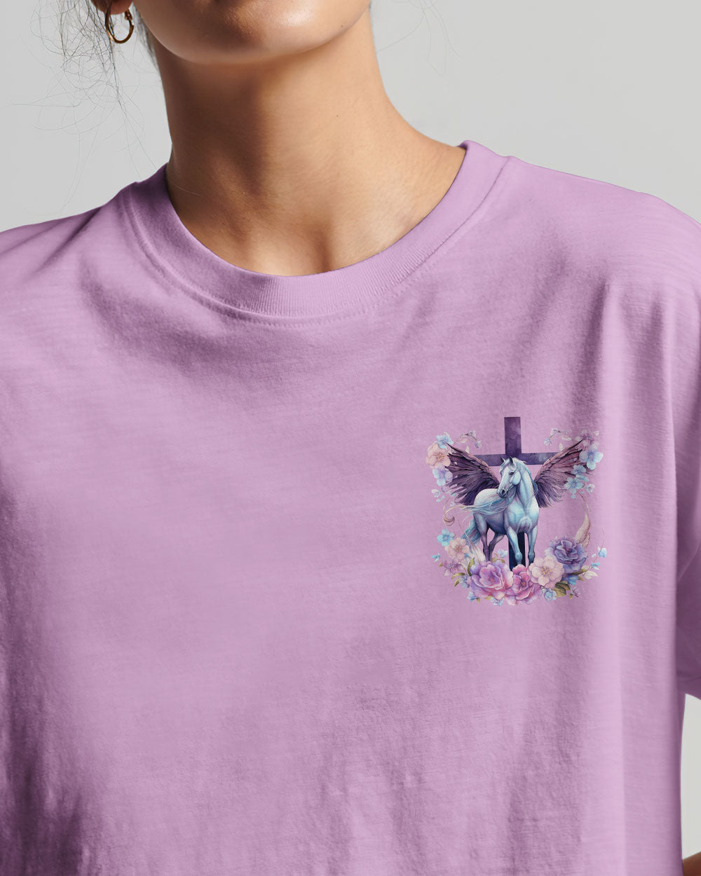 But The Lord Stood With Me Horse Women's All Over Print Shirt - Tlnz1310231