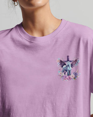 But The Lord Stood With Me Horse Women's All Over Print Shirt - Tlnz1310231