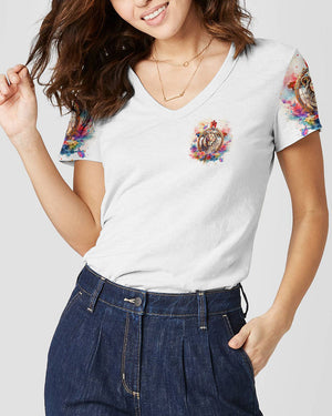 Lord Stood With Me Lion Women's All Over Print Shirt - Yhlt1412233
