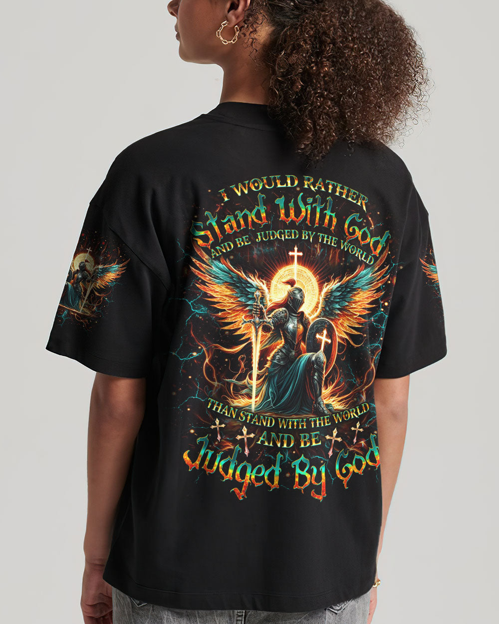 I Would Rather Stand With God Women's All Over Print Shirt - Yhdu2305242
