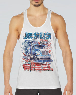 Jesus Take The Wheel Sweeper Truck Men's All Over Print Shirt - Tytd0104241