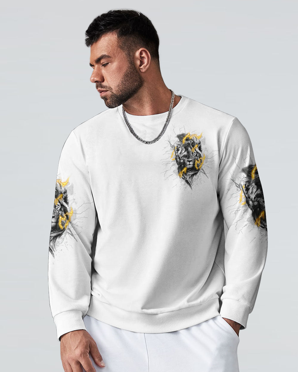 Jesus Dropped The Charges Lion Men's All Over Print Shirt - Tltw2608244