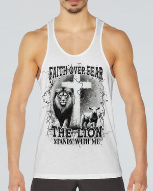 Faith Over Fear Men's All Over Print Shirt - Yhhn0512252
