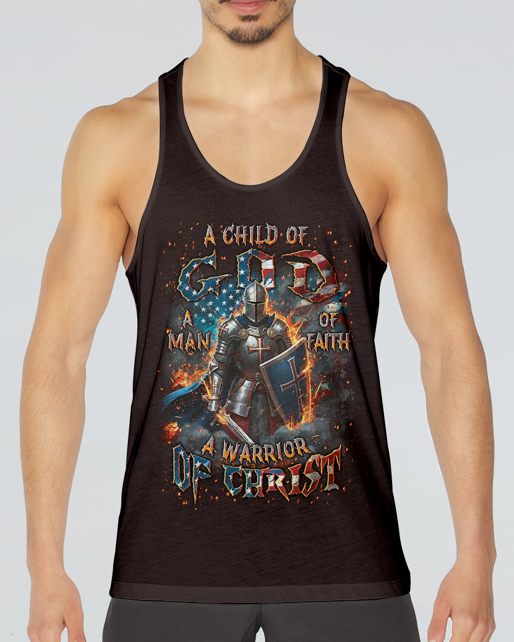 A Warrior Of Christ Men's All Over Print Shirt - Yhln0502261