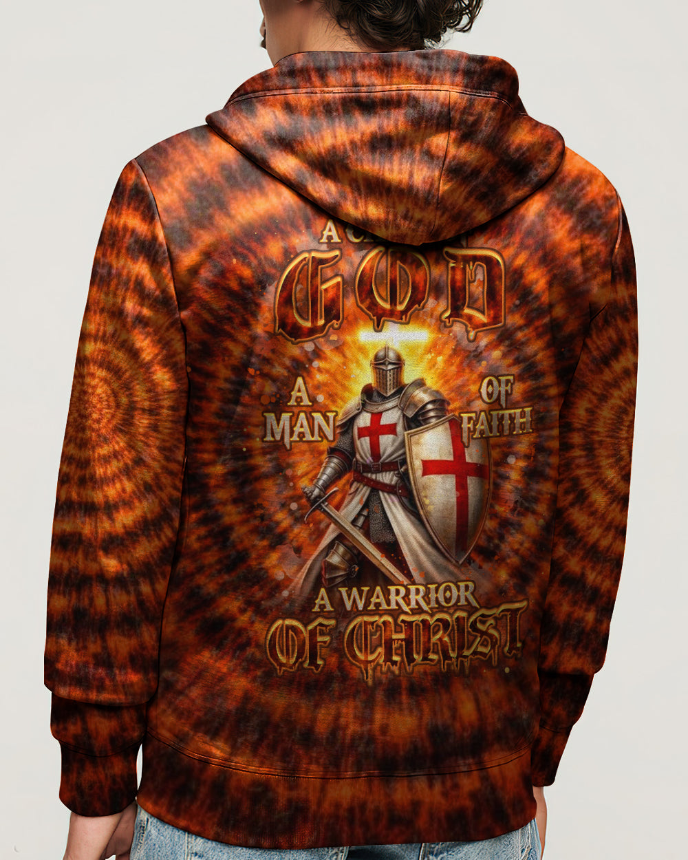 A Warrior Of Christ Men's All Over Print Shirt - Yhhn2602261
