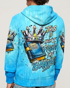 This Is How I Fight My Battles Men's All Over Print Shirt  - Tlhn2804263