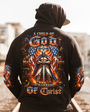 A Warrior Of Christ Wings Men's All Over Print Shirt   - Tlhn1603261