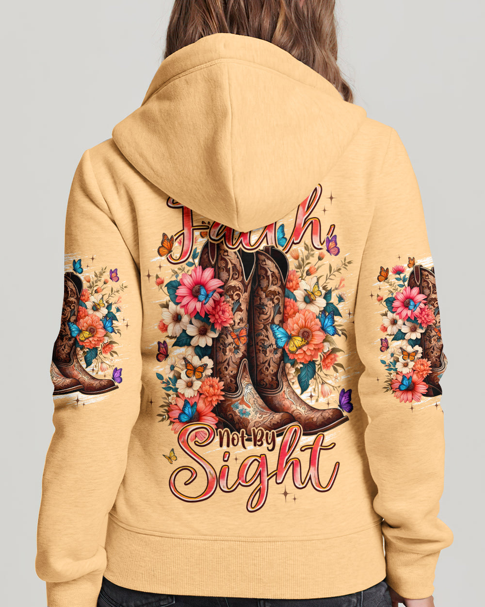 Walk By Faith Not By Sight Women's All Over Print Shirt - Typq2406262