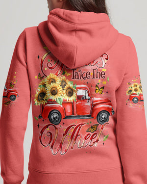Jesus Take The Wheel Women's All Over Print Shirt - Tyqy1704262