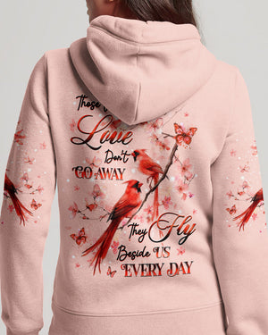 Those We Love Don’t Go Away Cardinal Women's All Over Print Shirt - Tlhg1604263