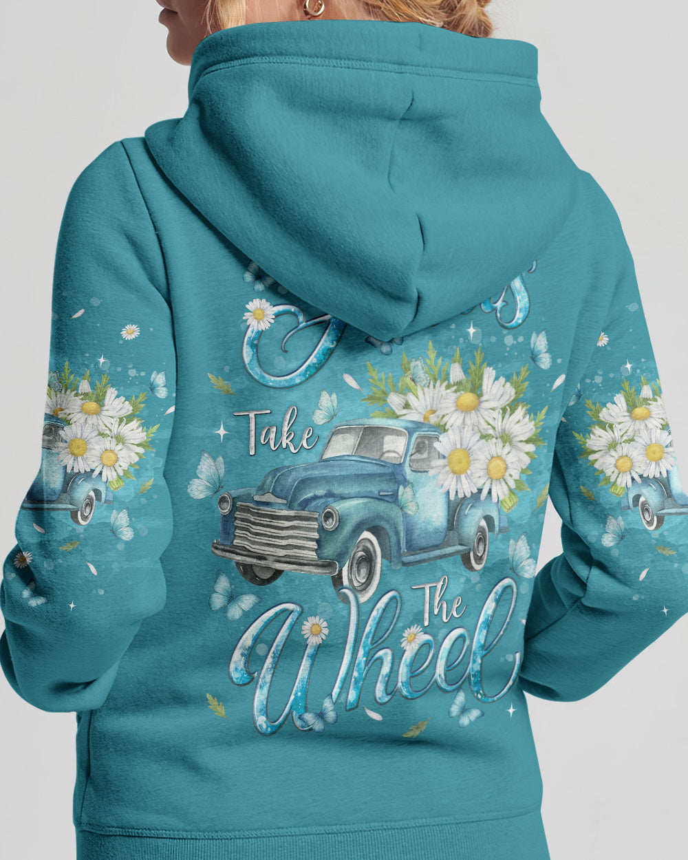 Jesus Take The Wheel Truck  Women's All Over Print Shirt - Tlnt0704261