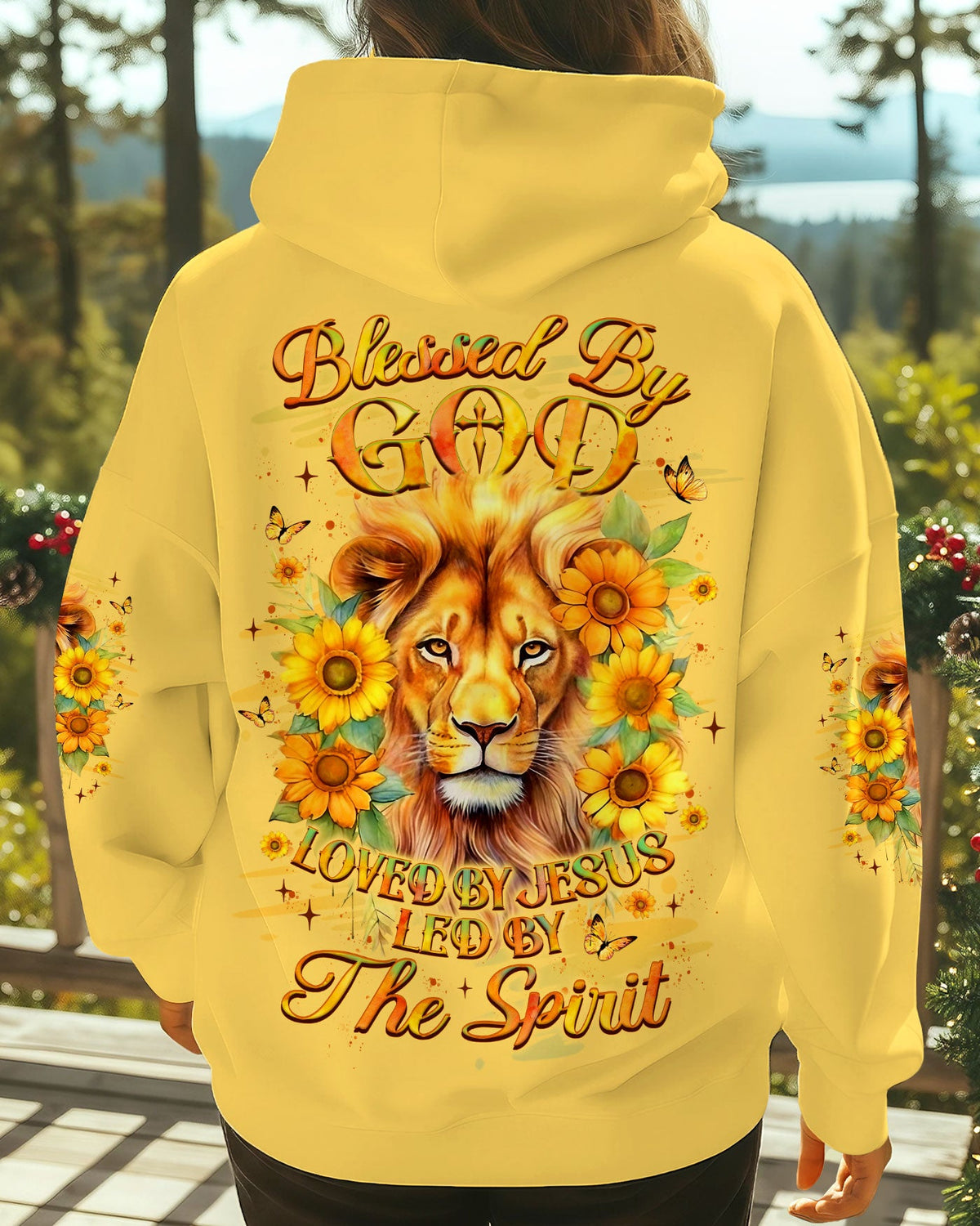 Blessed By God Lion Women's All Over Print Shirt - Yhlt2312251