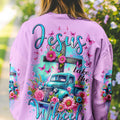 Jesus Take The Wheel Women's All Over Print Shirt - Tytm2111233