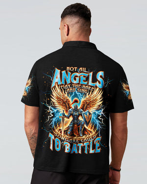 Not All Angels Play The Harp And Sing Warrior Men's All Over Print Shirt - Tlnt2702252