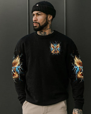 Not All Angels Play The Harp And Sing Warrior Men's All Over Print Shirt - Tlnt2702252