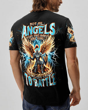 Not All Angels Play The Harp And Sing Warrior Men's All Over Print Shirt - Tlnt2702252