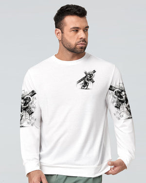 Not All Superheroes Wear Capes Mine Wore A Cross Men's All Over Print Shirt  - Tltr3110241