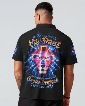 Jesus Dropped The Charges Lion Men's All Over Print Shirt - Tltw1309241