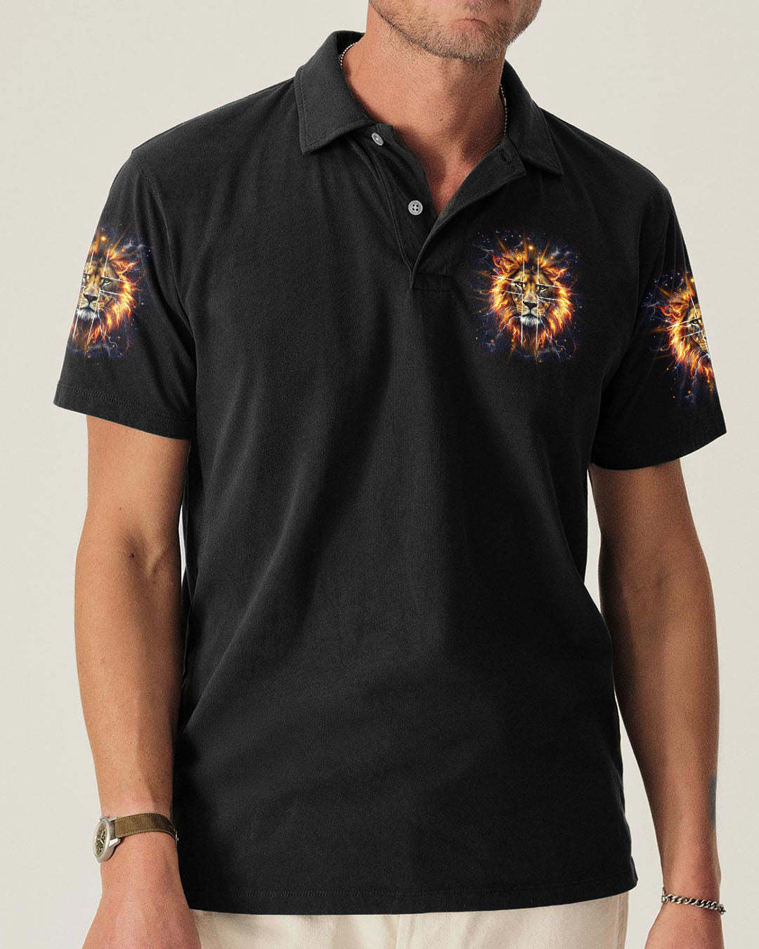 Jesus Dropped The Charges Lion Men's All Over Print Shirt - Yhhn0112251