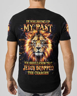 Jesus Dropped The Charges Lion Men's All Over Print Shirt - Yhhn0112251