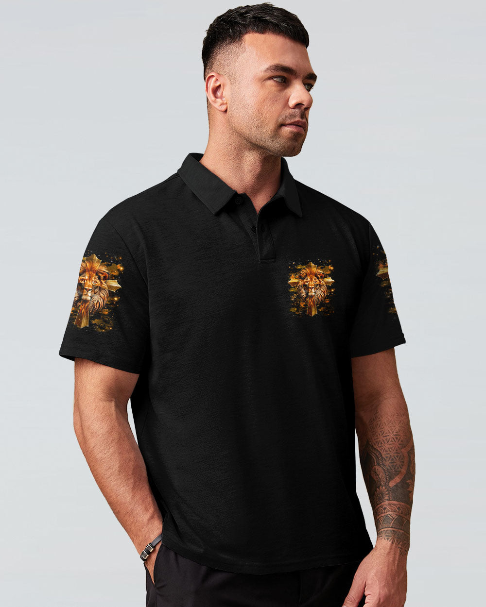 Jesus Dropped The Charges Lion Men's All Over Print Shirt - Yhhn2111241