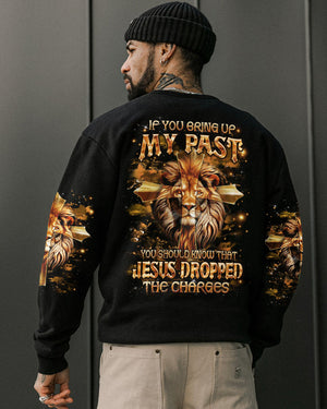 Jesus Dropped The Charges Lion Men's All Over Print Shirt - Yhhn2111241