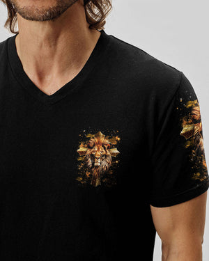 Jesus Dropped The Charges Lion Men's All Over Print Shirt - Yhhn2111241