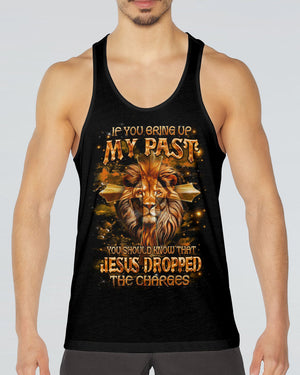 Jesus Dropped The Charges Lion Men's All Over Print Shirt - Yhhn2111241
