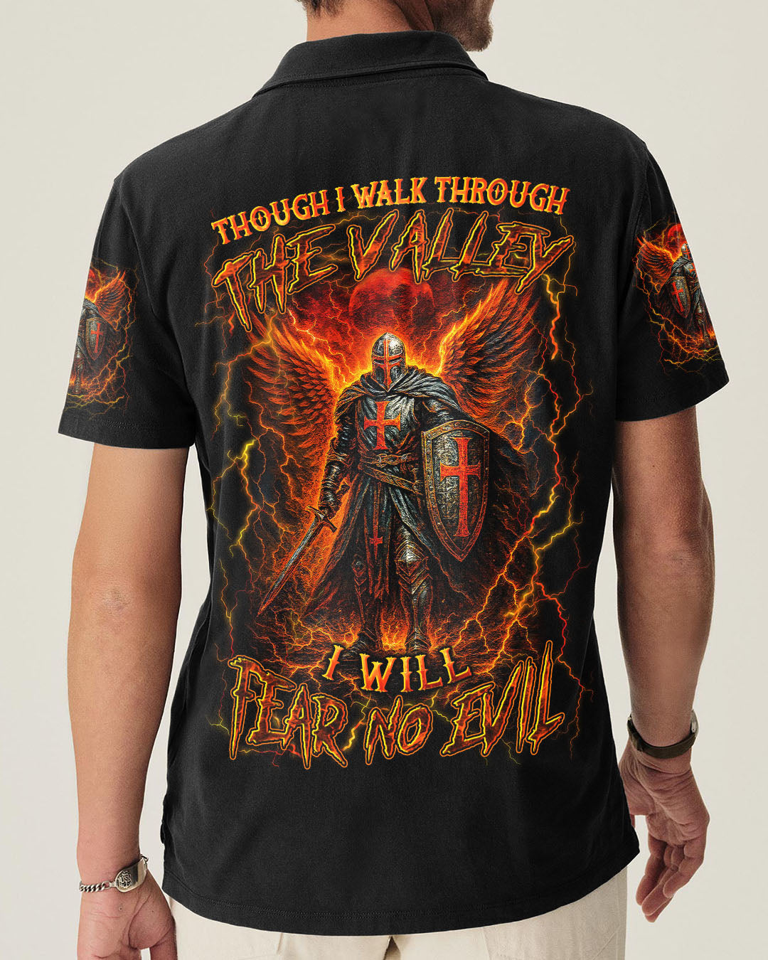 I Will Fear No Evil Men's All Over Print Shirt - Yhln1809254