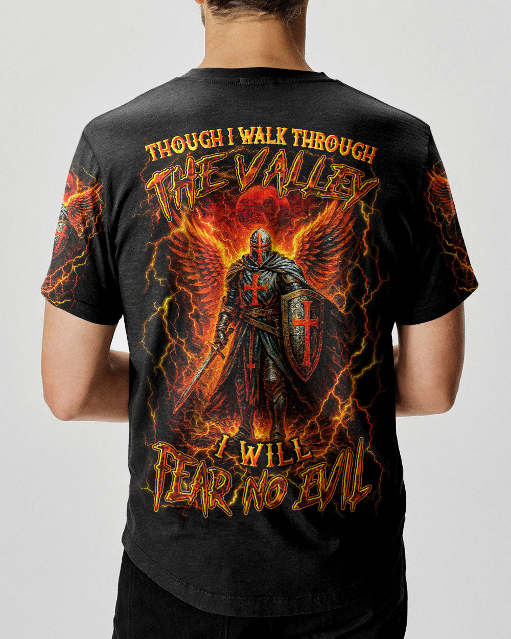 I Will Fear No Evil Men's All Over Print Shirt - Yhln1809254
