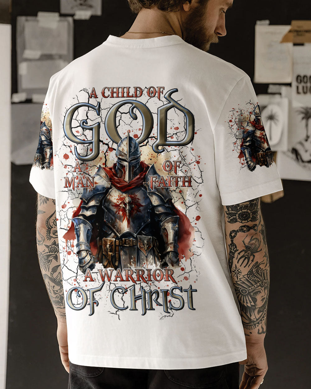 I'm A Warrior Of God Men's All Over Print Shirt - Tltr1508244