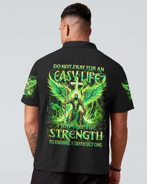 Do Not Pray For An Easy Life Men's All Over Print Shirt - Yhhn0306241