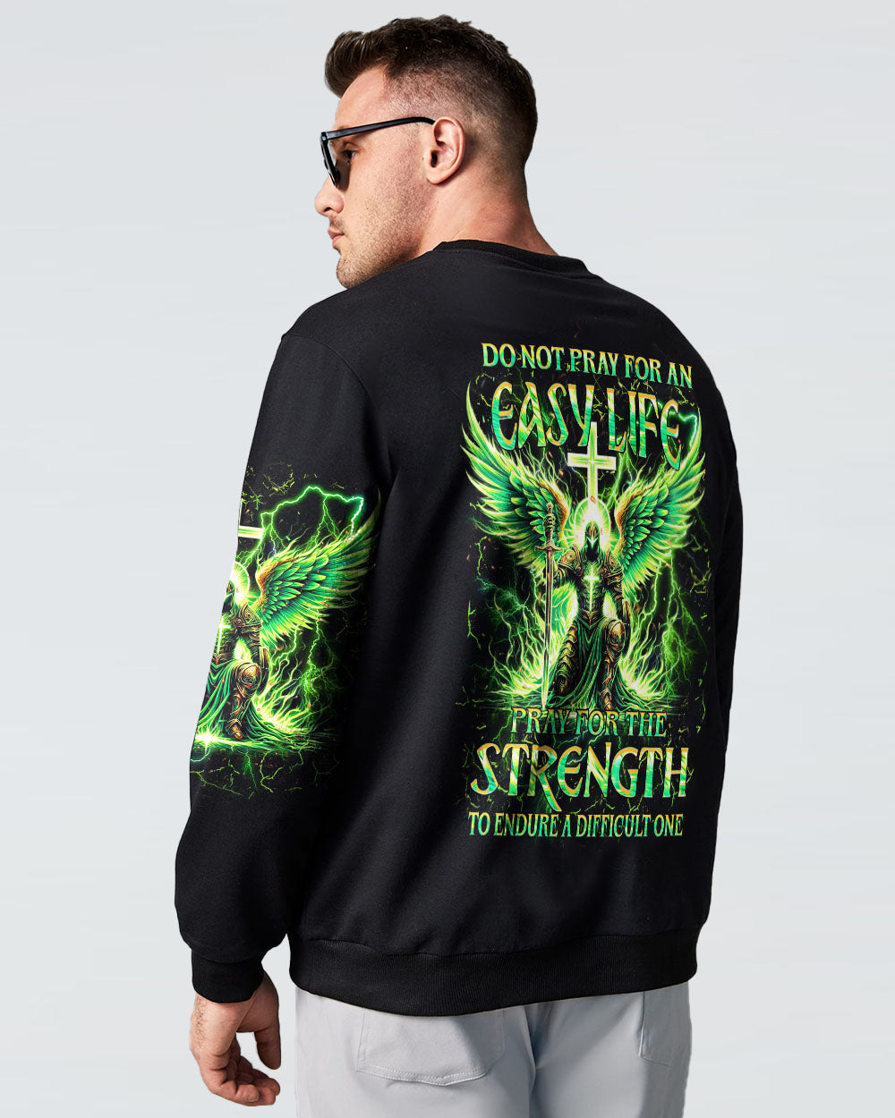 Do Not Pray For An Easy Life Men's All Over Print Shirt - Yhhn0306241
